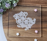 Valentines Fondant Embosser Debosser Stamp|Designer Fondant Embosser Stamp
