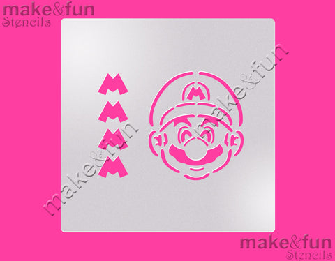 PYO Cookie Stencil, Face Painting Stencil|Geburstag Schablonen, Airbrush und Royal Icing