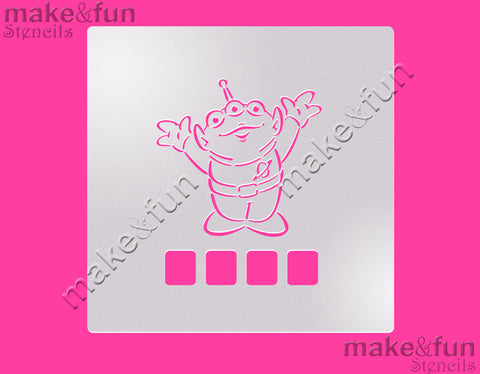 PYO Cookie Stencil, Cake Stencil, Toy Stencil|Geburstag Schablonen, Airbrush und Royal Icing