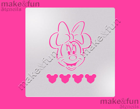 PYO Cookie Stencil, Face Painting Stencil|Geburstag Schablonen, Airbrush und Royal Icing