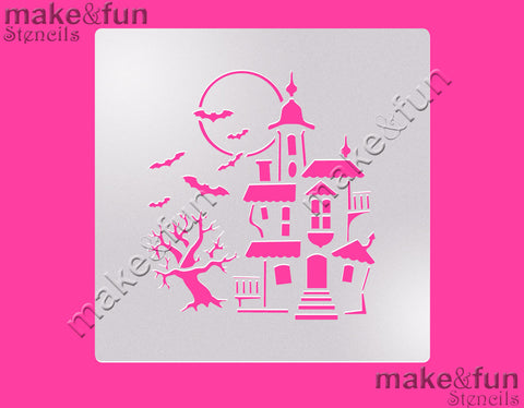 Halloween Cake Stencil, Airbrushing, DYO|Torten Schablonen, Royal Icing Schablone