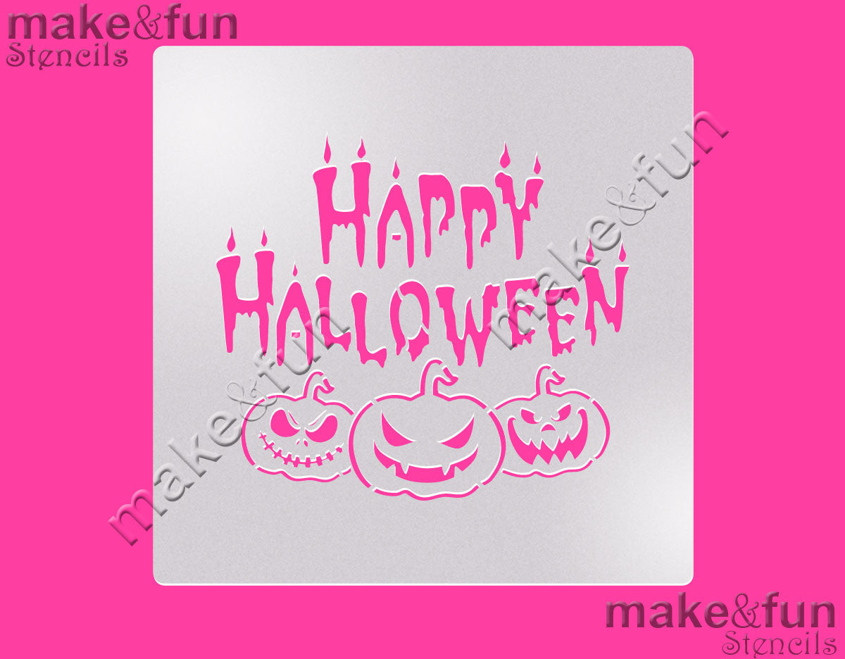 Halloween Cake Stencil, Airbrushing, DYO|Torten Schablonen, Royal Icing Schablone