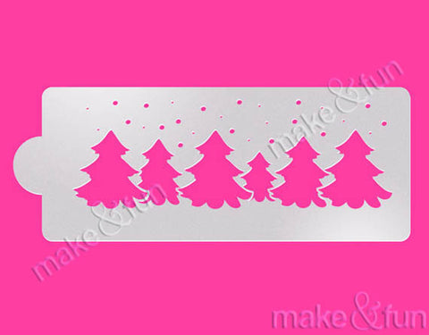 Christmas Cookie Stencil, Decoupage Stencil|Weihnachten Schablonen, Torten Schablone