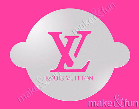 Designer Airbrush Cake Stencil, Cookie Stencil|Designer Mode Schablonen, Shablonen Fashion